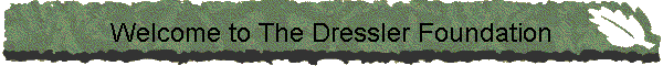 Welcome to The Dressler Foundation